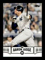 Aaron Judge Baseball Cards 2018 Topps Aaron Judge Highlights Prices
