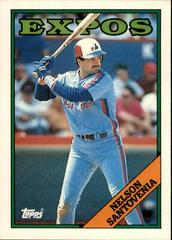 Nelson Santovenia Baseball Cards 1988 Topps Traded Prices