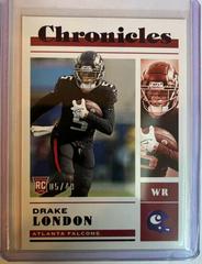Drake London [Blue] #44 Football Cards 2022 Panini Chronicles Marquee Prices