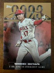 Shohei Ohtani [Gold] Baseball Cards 2024 Topps Greatest Hits Prices