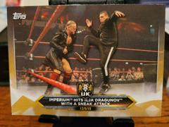Imperium, Ilja Dragunov [Gold] Wrestling Cards 2020 Topps WWE NXT Prices