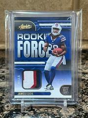 James Cook [Gold] Football Cards 2022 Panini Absolute Rookie Force Prices