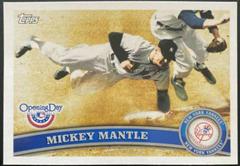 Mickey Mantle Baseball Cards 2011 Topps Opening Day Prices