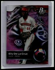 Elly De La Cruz [Pink] #TOP-93 Baseball Cards 2023 Bowman Platinum Top Prospects Prices