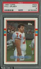 Paul Gruber Football Cards 1989 Topps Prices