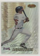 Andruw Jones [Refractor] Baseball Cards 1997 Bowman's Best Cuts Prices