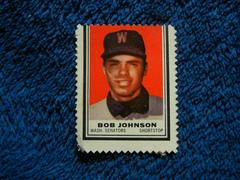 Bob Johnson Baseball Cards 1962 Topps Stamps Prices
