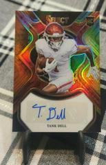 Tank Dell [Silver] Football Cards 2023 Panini Select Draft Picks Rookie Signatures Prices