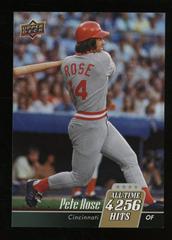 Pete Rose #R1 Baseball Cards 2010 Upper Deck Prices