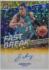 Jaden Ivey [Gold] #ROA-JIV Basketball Cards 2022 Panini Donruss Optic Rookie Autographs Prices
