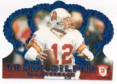 Trent Dilfer [Blue] #CR-123 Football Cards 1996 Pacific Crown Royale Prices