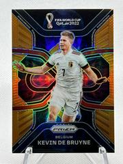 Kevin De Bruyne [Orange] Soccer Cards 2022 Panini Prizm World Cup Phenomenon Prices
