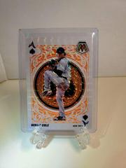 Gerrit Cole [Reactive Yellow] #A-3 Baseball Cards 2022 Panini Mosaic Aces Prices