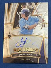 Josh Lowe Baseball Cards 2022 Panini Select Sparks Signatures Prices