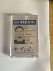 Matt Corral Football Cards 2022 Panini Prestige NFL Passport Signatures Prices