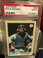 Steve Swisher #252 Baseball Cards 1978 Topps Prices