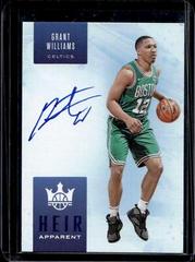 Grant Williams [Sapphire] #HA-GWI Basketball Cards 2019 Panini Court Kings Heir Apparent Autographs Prices