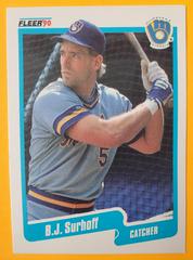B. J. Surhoff #338 Baseball Cards 1990 Fleer Prices