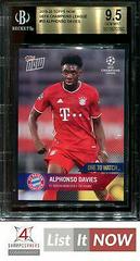 Alphonso Davies Soccer Cards 2019 Topps Now UEFA Champions League Prices