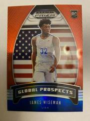 James Wiseman [Red White Blue Prizm] Basketball Cards 2020 Panini Prizm Draft Picks Prices