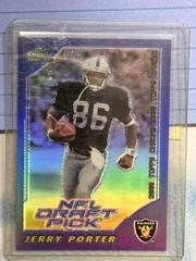 Jerry Porter [Refractor] Football Cards 2000 Topps Chrome Prices