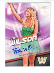 Torrie Wilson [Autograph] #8 Wrestling Cards 2016 Topps WWE Divas Revolution Prices
