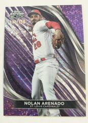 Nolan Arenado [Purple Mini-Diamon Refractor] #31 Baseball Cards 2024 Topps Chrome Black Prices
