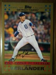 Justin Verlander [Gold] #326 Baseball Cards 2007 Topps Prices