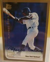 Alfonso Soriano [Certified Autograph] #T65 Baseball Cards 1999 Topps Traded Prices