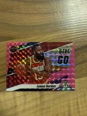 James Harden [Pink Fluorescent] Basketball Cards 2019 Panini Mosaic Give and Go Prices