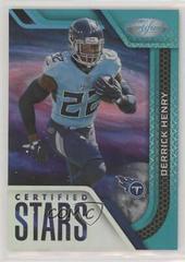 Derrick Henry [Teal] #CS-14 Football Cards 2022 Panini Certified Stars Prices