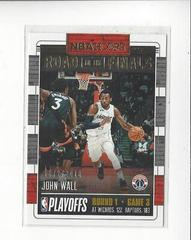 John Wall #21 Basketball Cards 2018 Panini Hoops Road to the Finals Prices