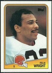 Felix Wright Football Cards 1988 Topps Prices