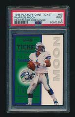Warren Moon [Registered Exchange] Football Cards 1998 Playoff Contenders Ticket Prices