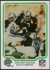 Oakland Raiders [Black Sunday] Football Cards 1979 Fleer Team Action Prices