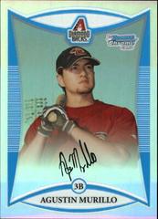 Agustin Murillo #BCP227 Baseball Cards 2008 Bowman Chrome Prospects Prices
