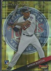 Byron Buxton [Gold Refractor] Baseball Cards 2015 Bowman's Best Prices