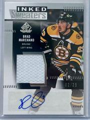 Brad Marchand [Red Autograph Jersey] #6 Hockey Cards 2022 SP Game Used Prices