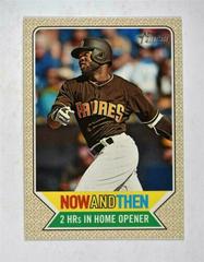 Manny Margot #NT-6 Baseball Cards 2017 Topps Heritage Now and Then Prices