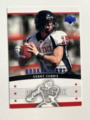 Sonny Cumbie [Blue] Football Cards 2005 Upper Deck Rookie Debut Prices