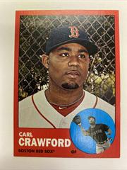 Carl Crawford #96 Baseball Cards 2012 Topps Heritage Prices