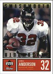Jamal Anderson Football Cards 1999 Upper Deck Retro Smashmouth Prices