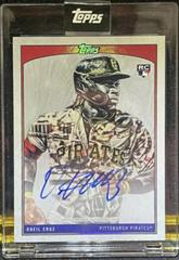 Oneil Cruz [Red Autograph] #11A Baseball Cards 2022 Topps X Lauren Taylor Prices