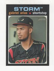 Gabriel Arias #176 Baseball Cards 2020 Topps Heritage Minor League Prices