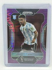 Gonzalo Montiel [Breakaway Purple] Soccer Cards 2022 Panini Prizm World Cup Prices