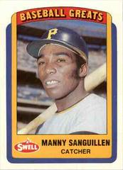Manny Sanguillen Baseball Cards 1990 Swell Greats Prices