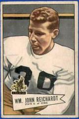 Bill Reichardt #113 Football Cards 1952 Bowman Small Prices