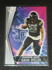 Isaiah Spiller [Silver] #21 Football Cards 2022 Sage Hit Prices
