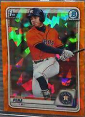 Jeremy Pena [Orange] #BCP-61 Baseball Cards 2020 Bowman Sapphire Prices