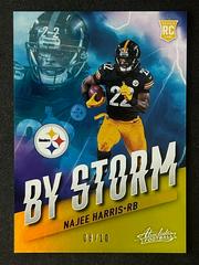 Najee Harris [Gold] #BST-11 Football Cards 2021 Panini Absolute By Storm Prices